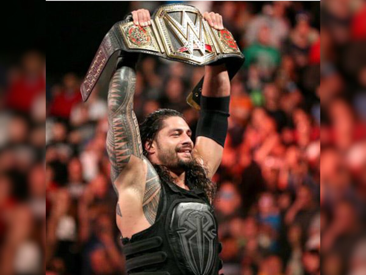 WWE superstar Roman Reigns becomes World Champion night after injuring Triple H