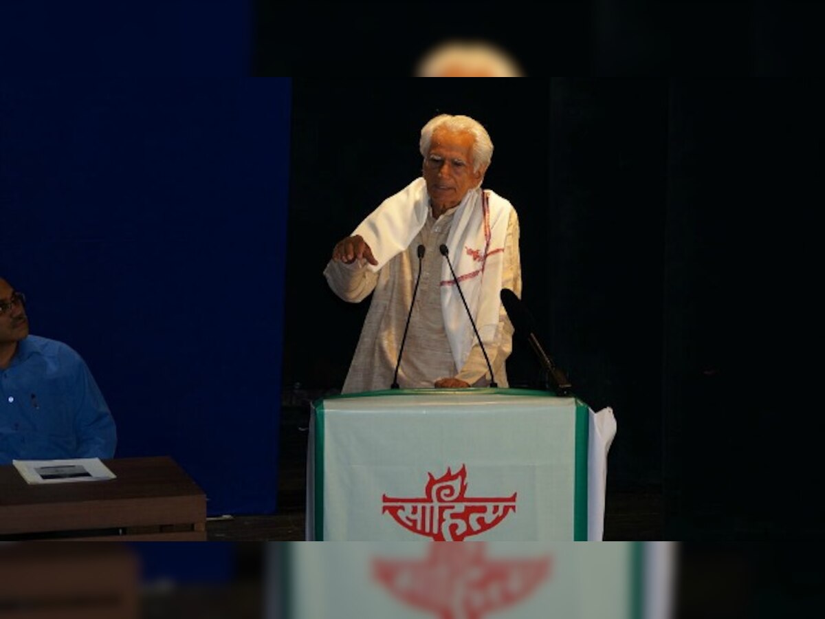 Gujarati litterateur  Raghuveer Chaudhary honoured with 51st Jnanpith Award