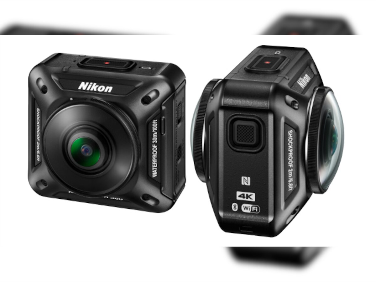 Nikon's first action camera shoots 360 video in 4K