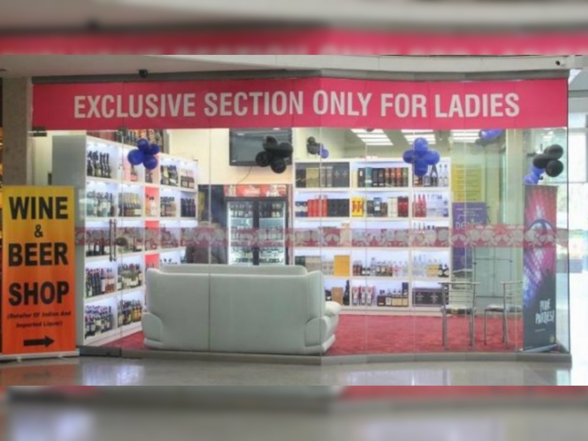 India's first women-only liquor store in Delhi provides safe alcohol-buying experience for ladies