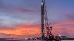 Watch stunning footage of the SpaceX Falcon 9 in action