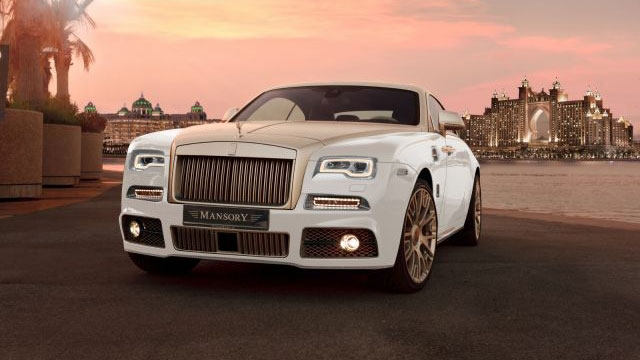 New Mansory Rolls Royce Ghost Skips on the Gold Flakes  Carscoops