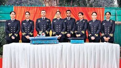 Women naval officers to lead from the front at Republic Day parade