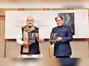 PM Modi launches Subhash Chandra's autobiography