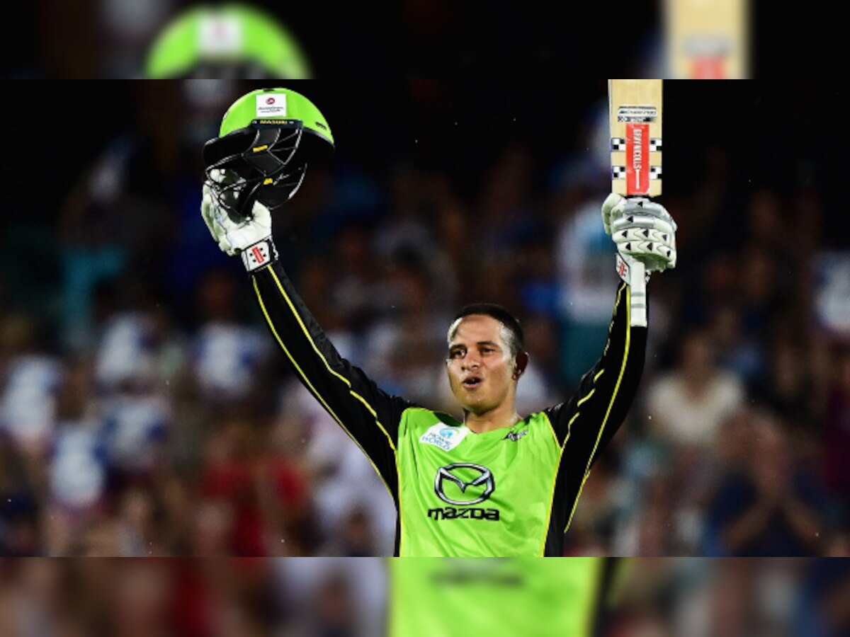 Big Bash League: Usman Khawaja's heroics against Adelaide Strikers help Sydney Thunder to the final