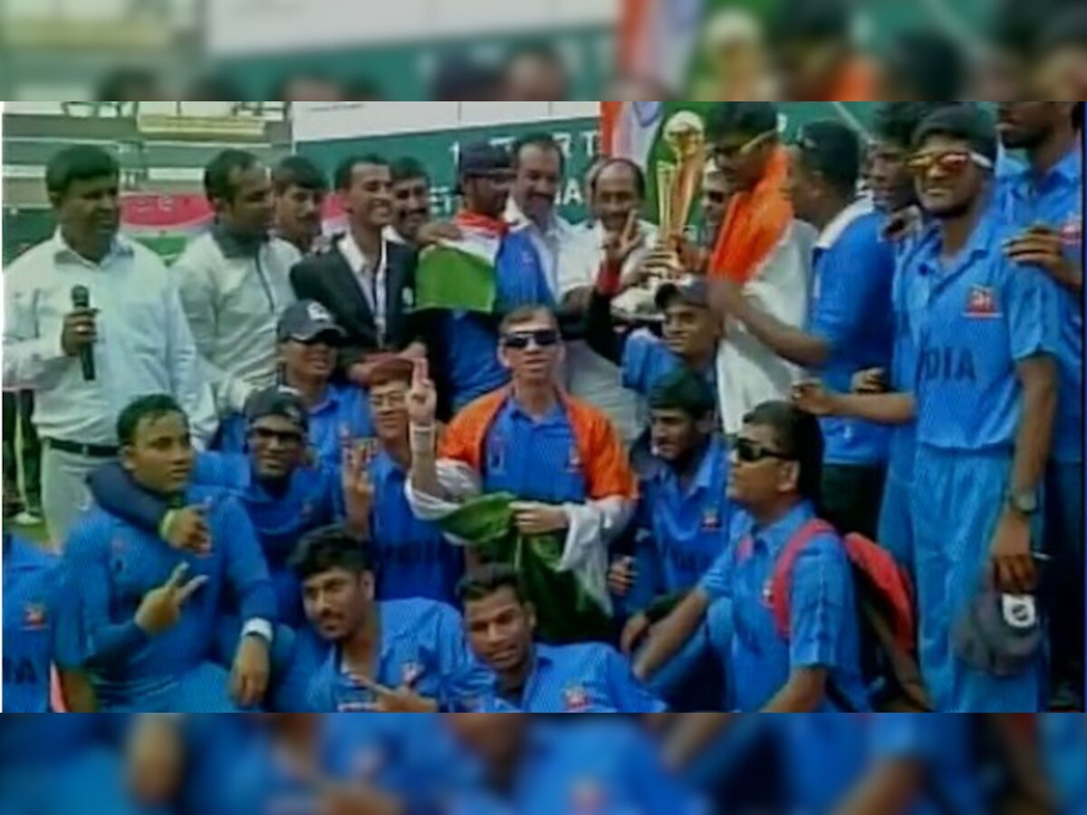 India beat Pakistan to clinch T20 blind Asia Cup 