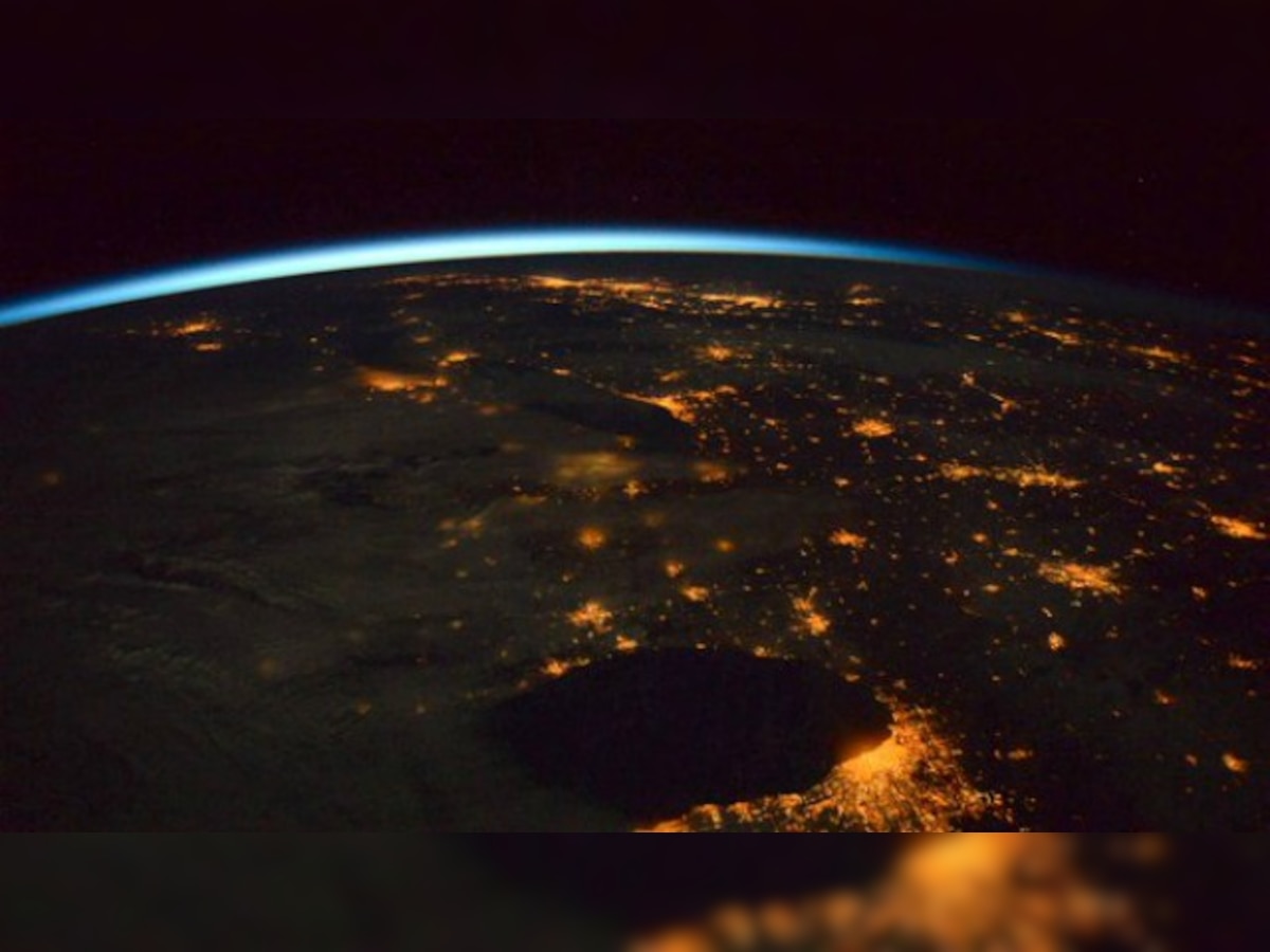 American astronaut clicks pictures of massive US blizzard from space