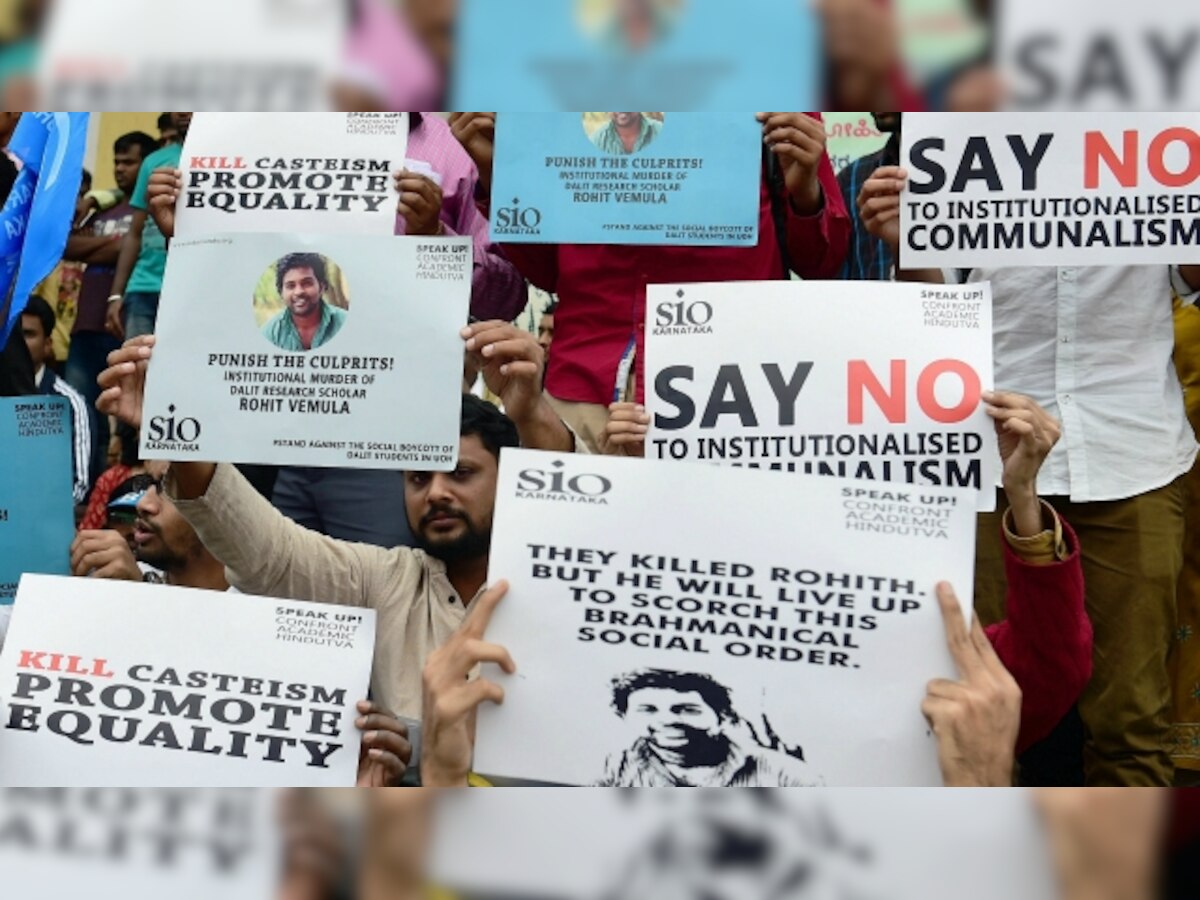 Dalit Scholar's Suicide: HCU in-charge VC faces ire, Delhi students join protest