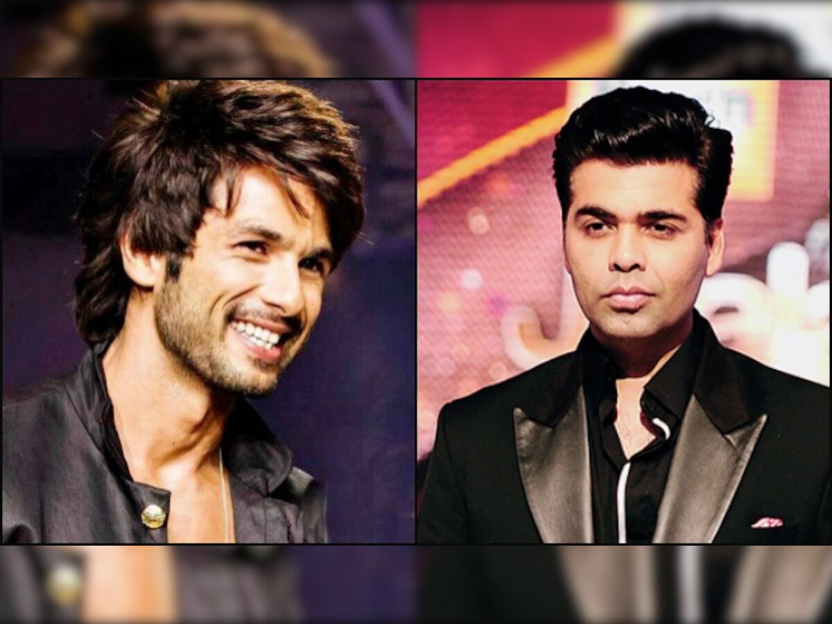 Shahid Kapoor and Karan Johar to host Zee Cine Awards!