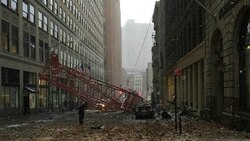 Construction crane collapses in downtown Manhattan