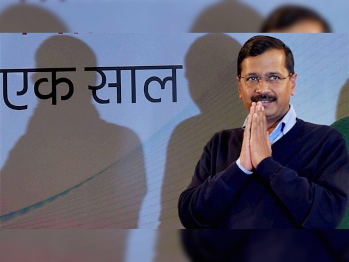 One year of AAP govt: Kejriwal talks up achievements, take potshots at previous regime