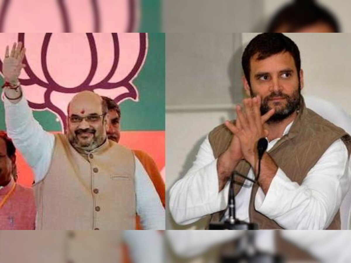 Amit Shah v/s Rahul Gandhi: Congress hits back with Godse jibe