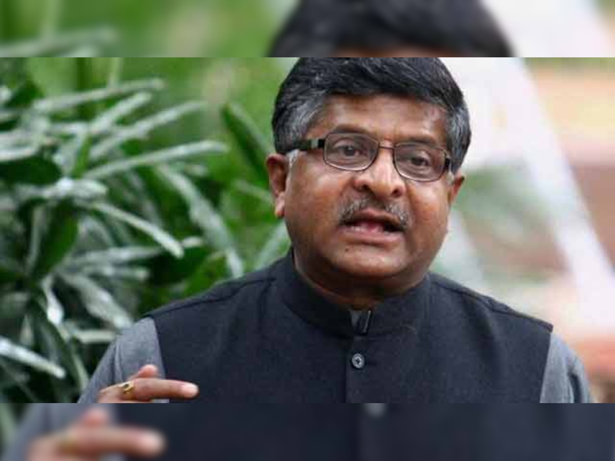 Andhra Pradesh to be developed as electronics manufacturing hub: Ravi Shankar Prasad