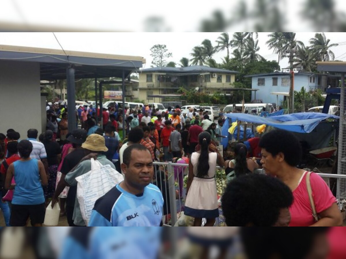 Fiji hit by 'strongest ever' cyclone Winston, braced for evacuations