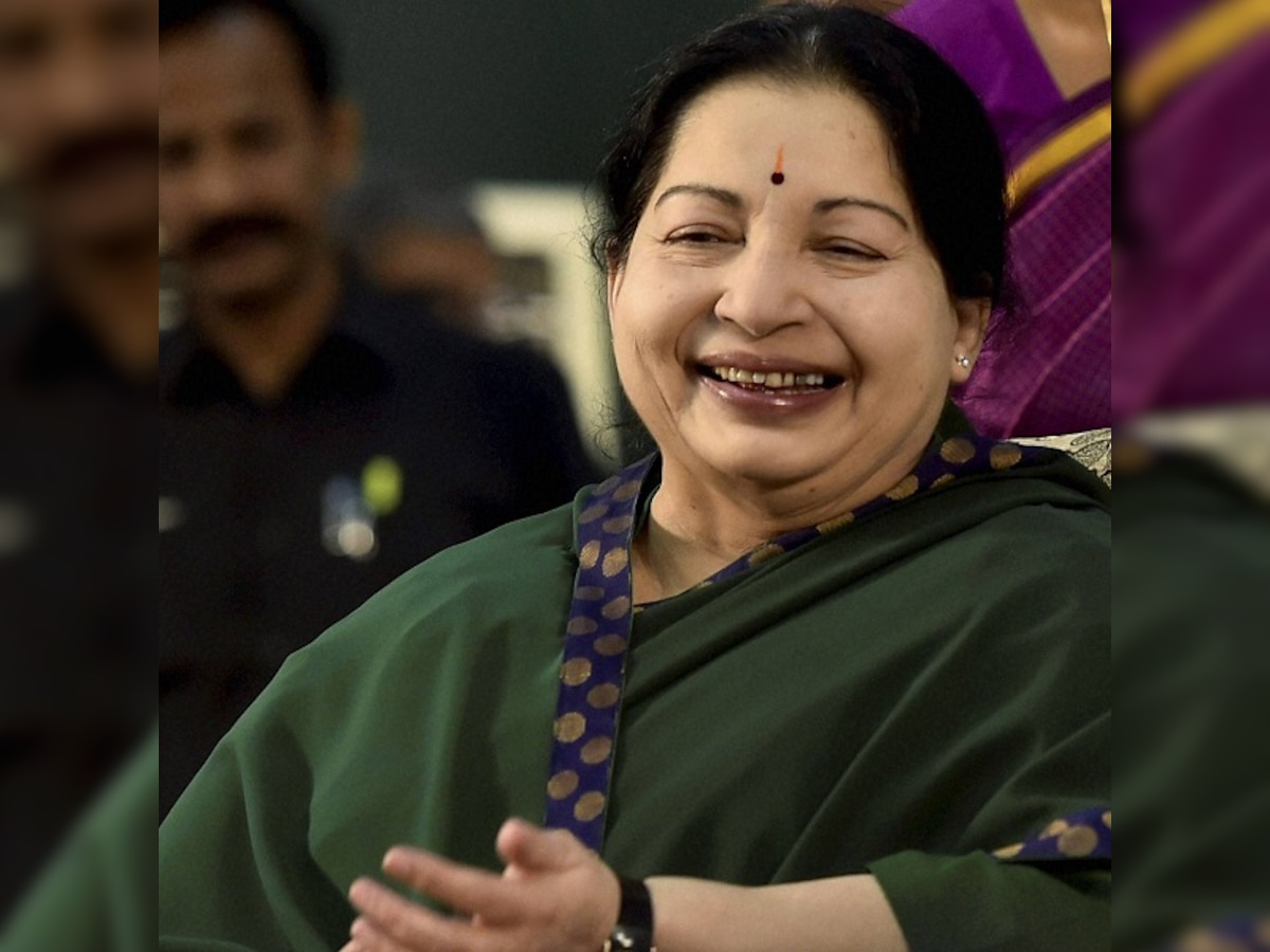 Tamil Nadu: MLA floats in water with AIADMK flag for Jayalalithaa's birthday