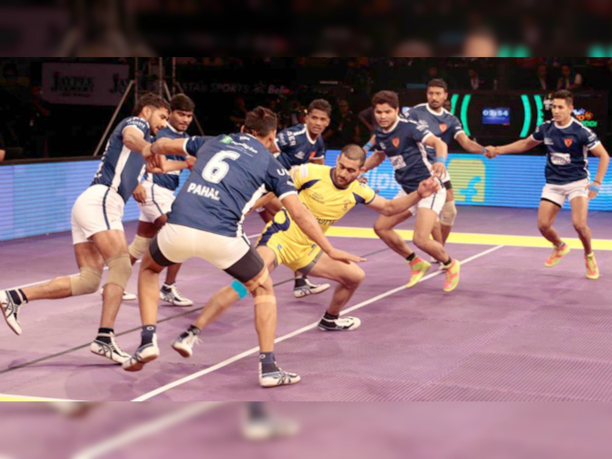 Pro Kabaddi League: Rahul Chaudhari's splendid show helps Telugu Titans out-smart Dabang Delhi