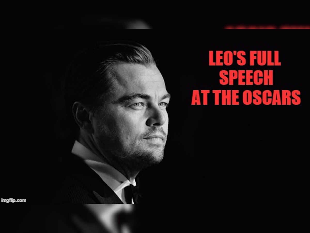 Oscar 2016: Leonardo DiCaprio's winning speech is a life-lesson in not quitting