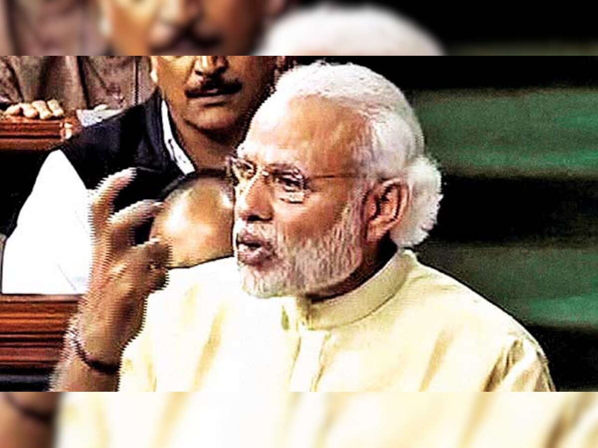 Inferiority complex behind stalling House proceedings, says Narendra Modi