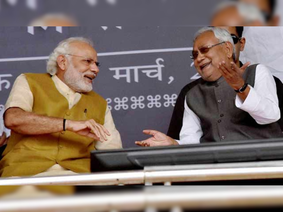 In Bihar, PM Narendra Modi slams Congress, lauds Nitish Kumar