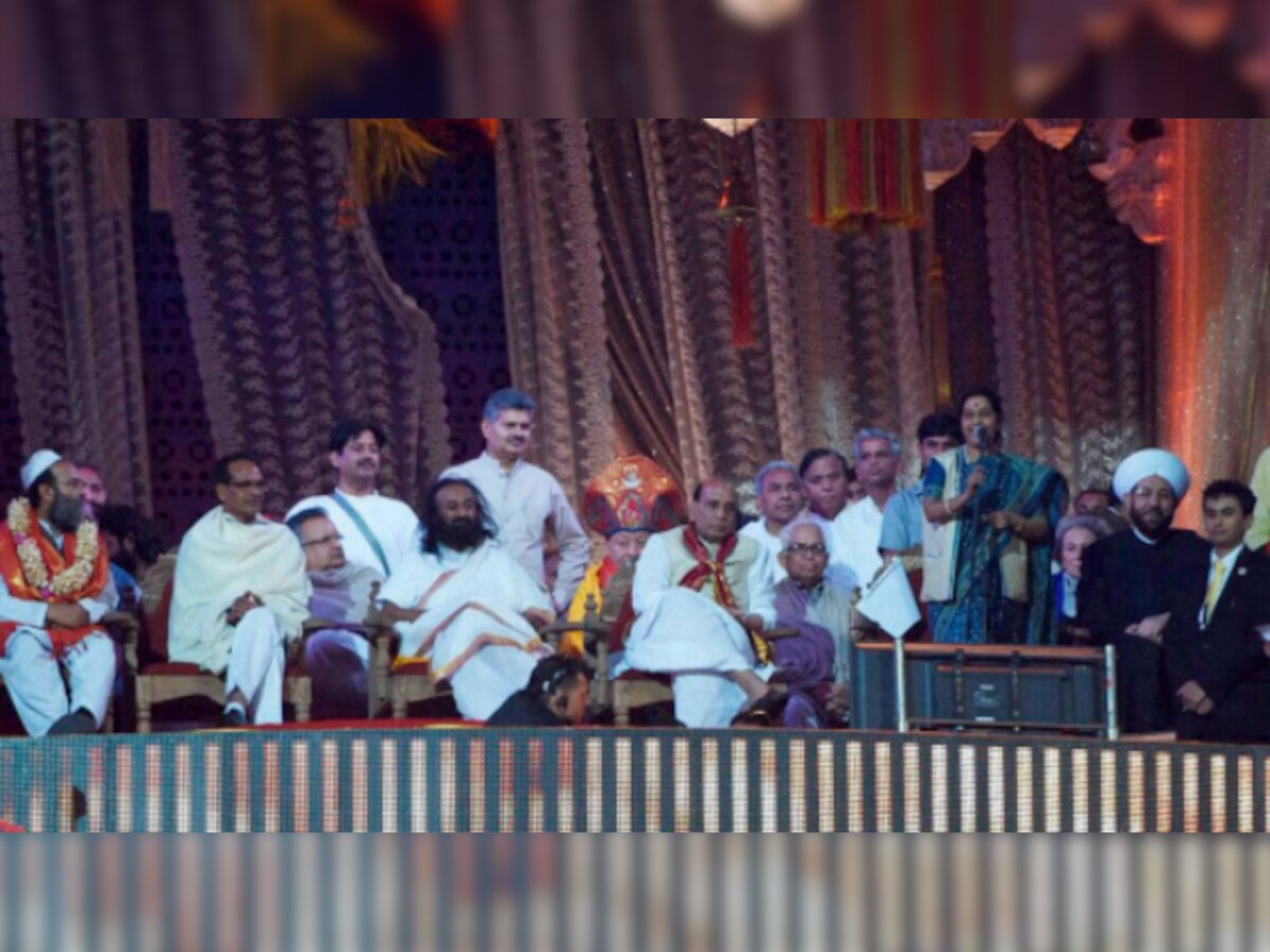 Top Union Ministers, NDA CMs attend World Cultural Festival