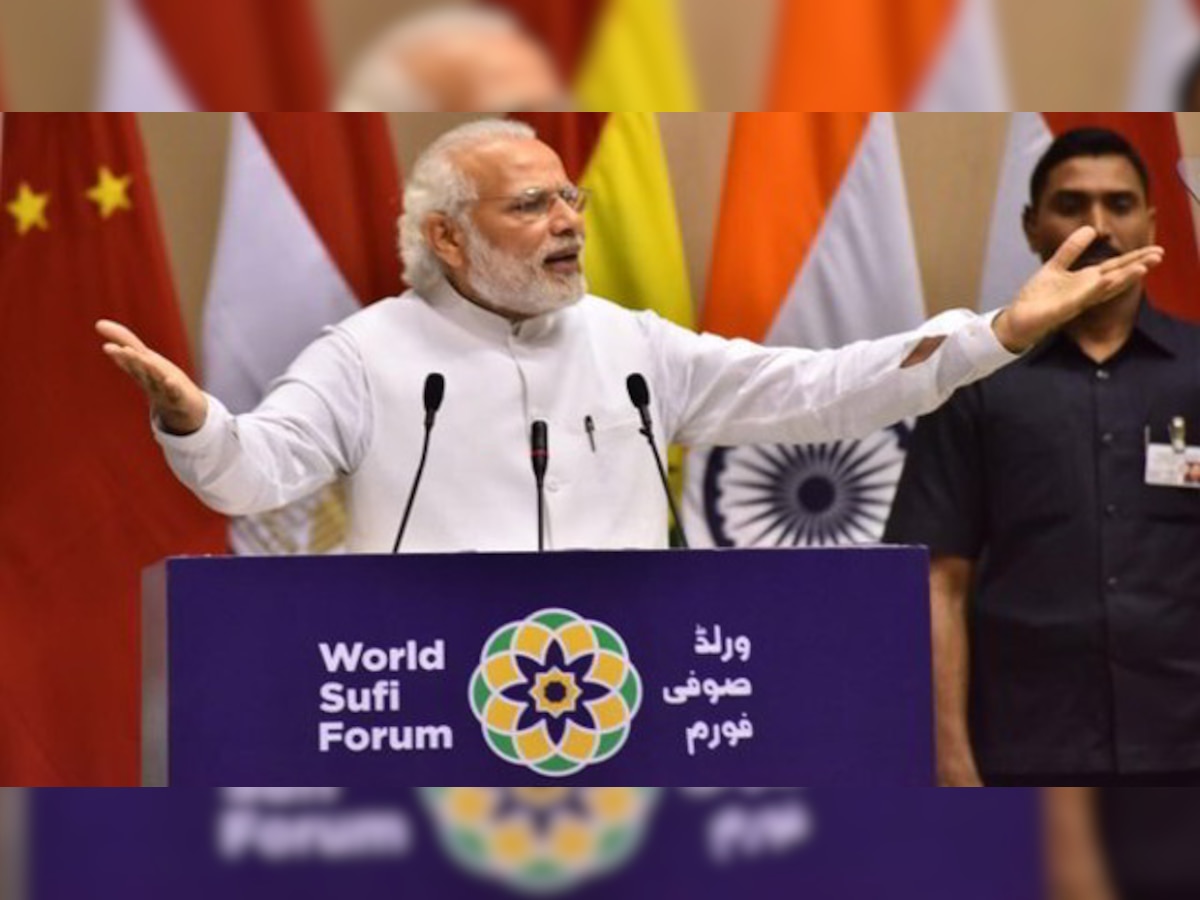 99 names of Allah and none for violence: Full text of PM Modi's speech at World Sufi Festival 