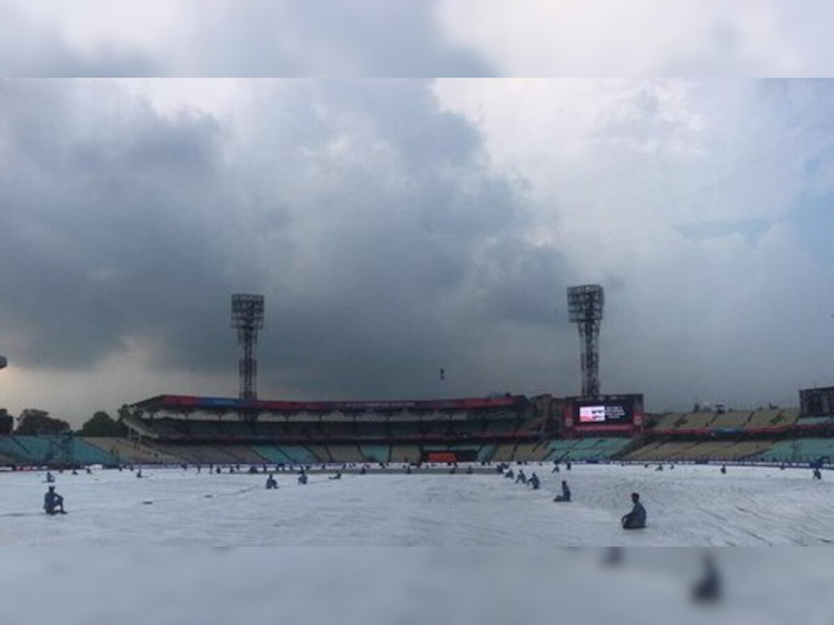 India v/s Pakistan at Eden Gardens: Latest Kolkata Weather Update -- Match to start at 8.30 pm after rain relents