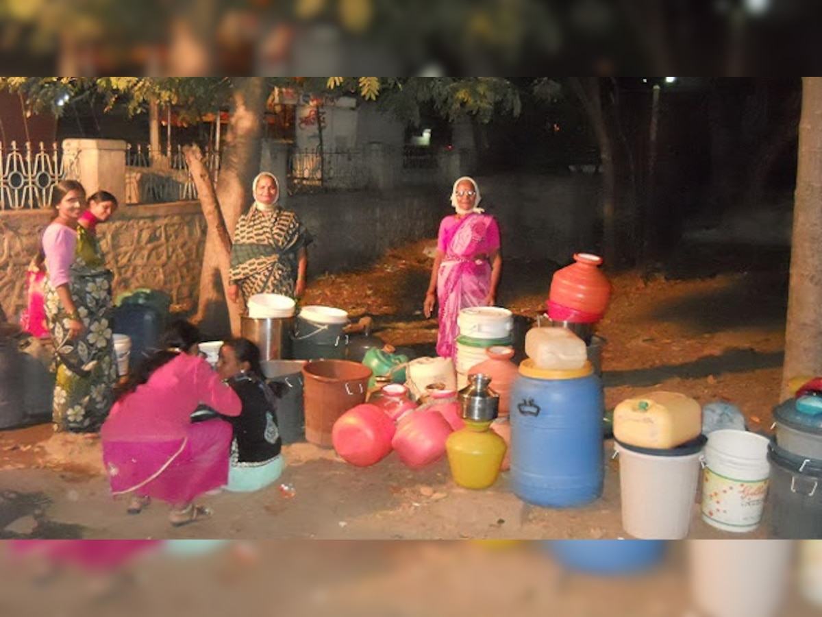 Maharashtra: Where residents get water once a fortnight in the middle of the night