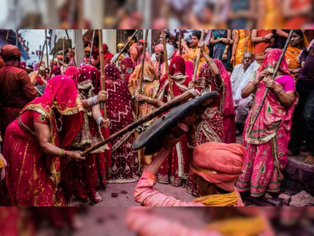 Watch | Holi 2016: Here's how 'Lathmar Holi' is celebrated in UP's Barsana