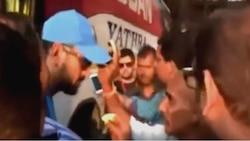 Watch: Rang before storm? Dhoni opens his heart out, plays Holi with fans