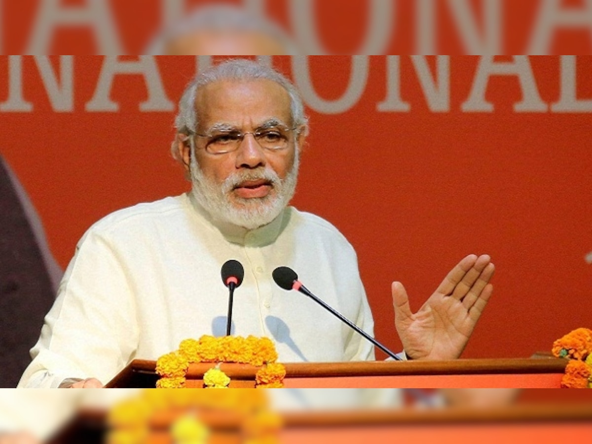 PM Narendra Modi seeks speedy integration of land records with Aadhaar