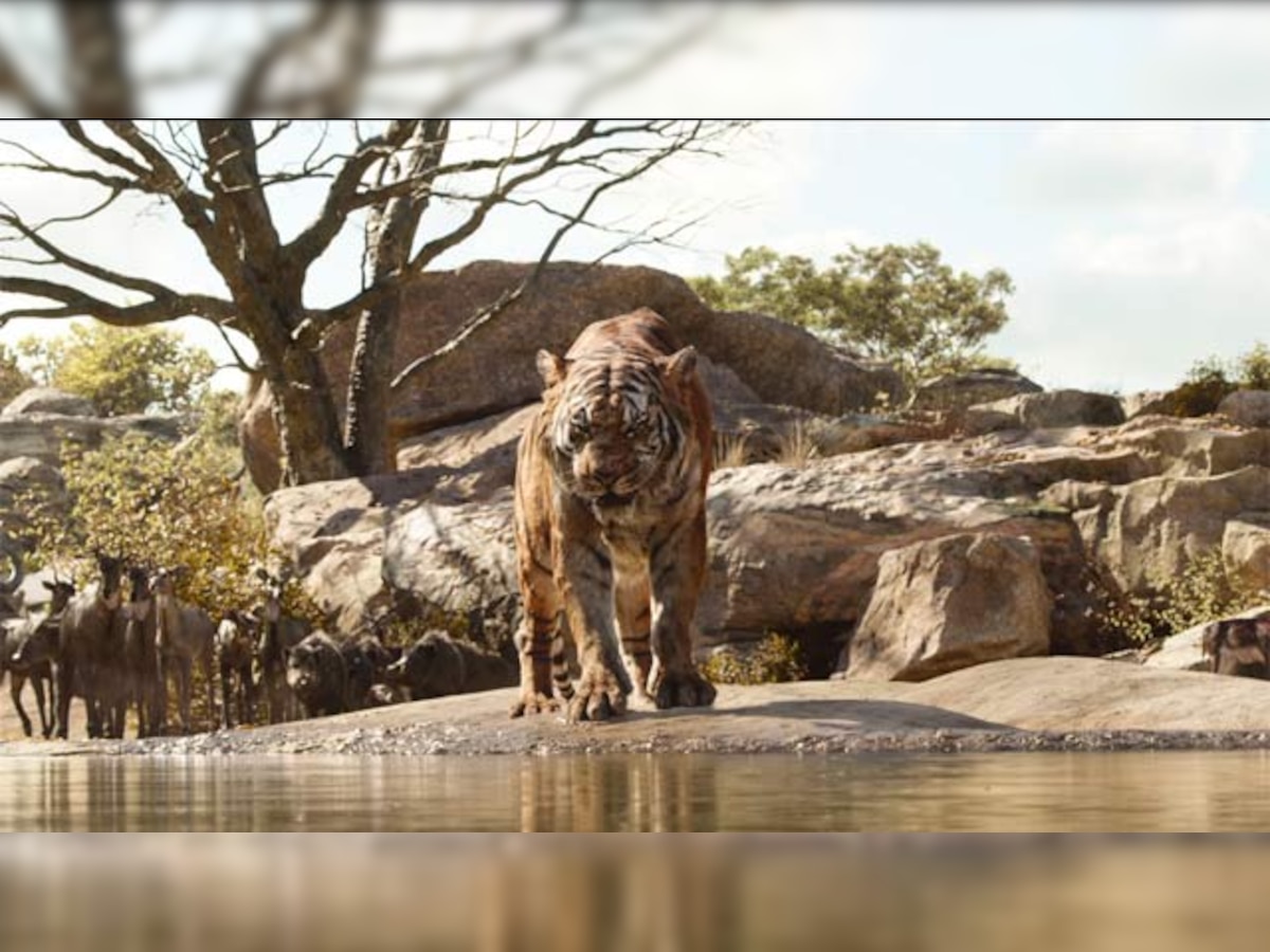 Watch: Shere Khan clashes with Mowgli in this new clip of 'The Jungle Book'