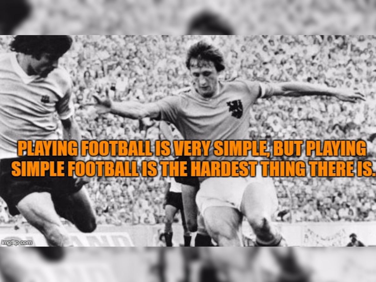 Johan Cruyff tribute: 15 quotes by the man who invented Total Football