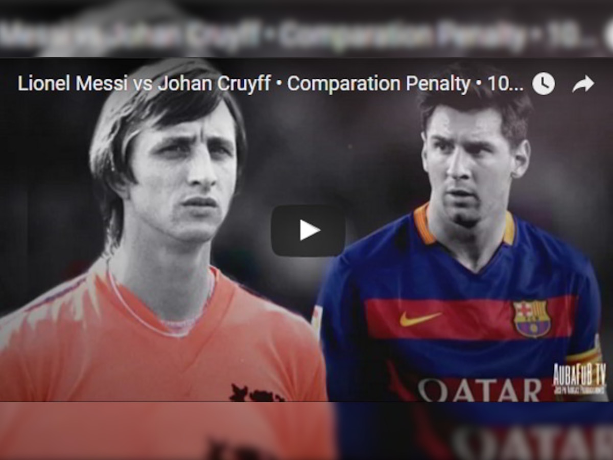 Watch: When Lionel Messi paid the ultimate tribute to Johan Cruyff 