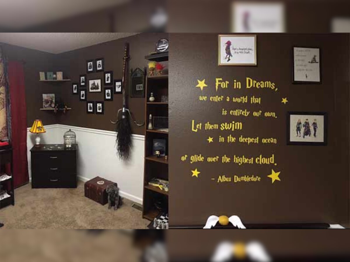 In Pictures | A perfect 'Harry Potter' themed room for you!