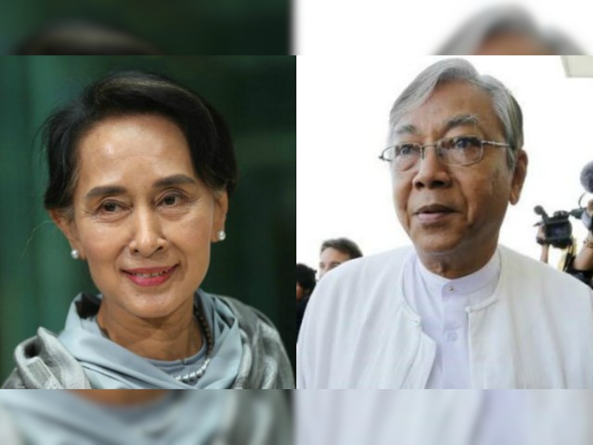 Aung San Suu Kyi's aide Htin Kyaw sworn in as Myanmar's President