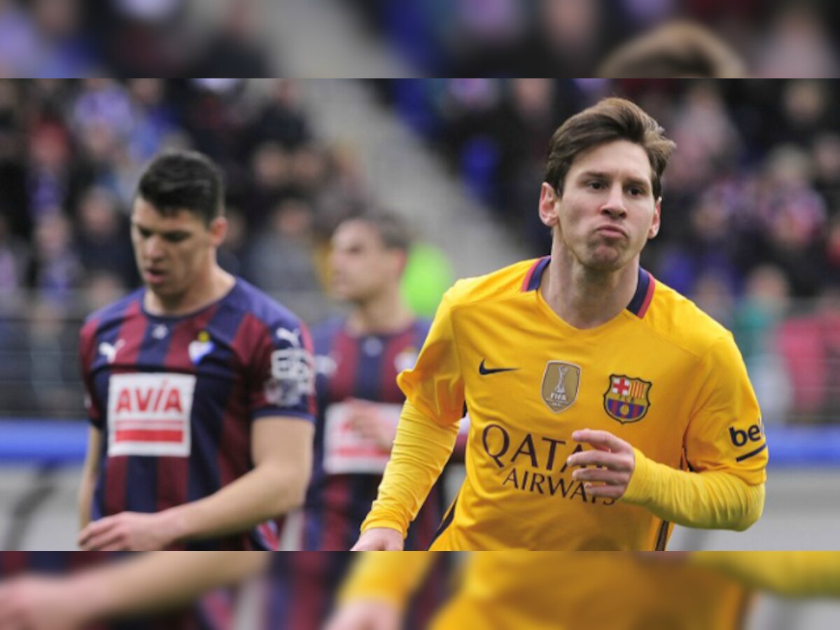 Lionel Messi in controversy after boot donation gesture