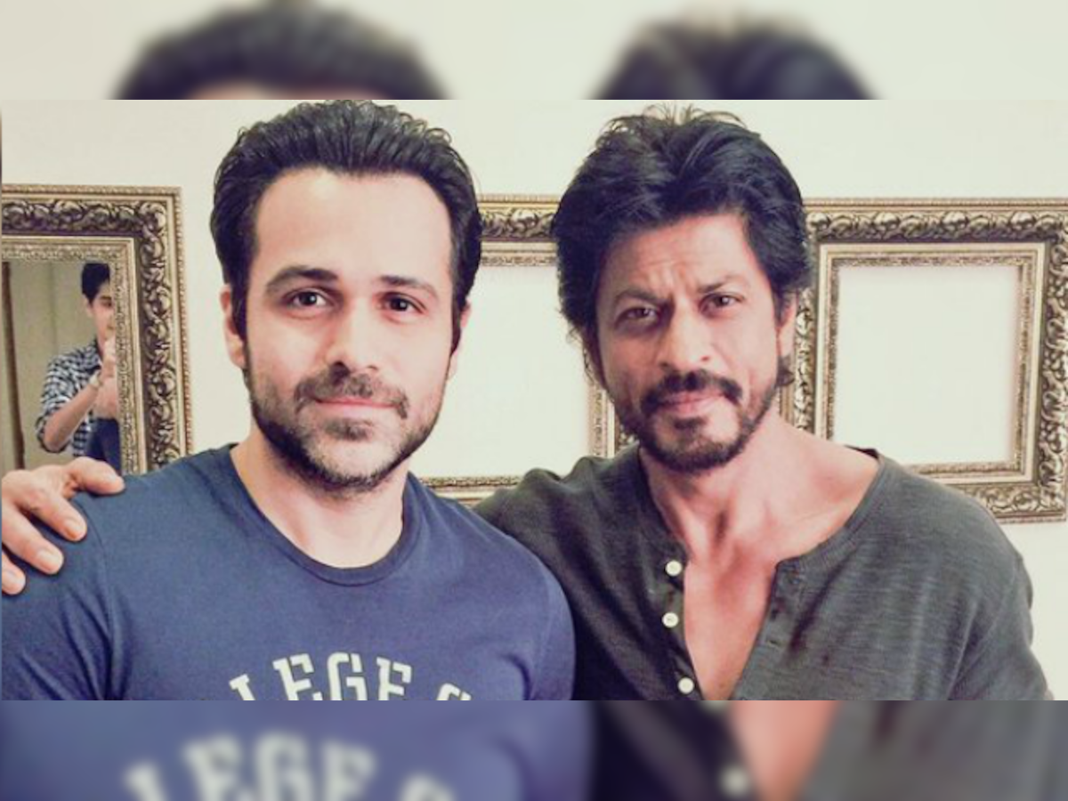 Emraan Hashmi, Shah Rukh Khan share 'A Kiss of Life'