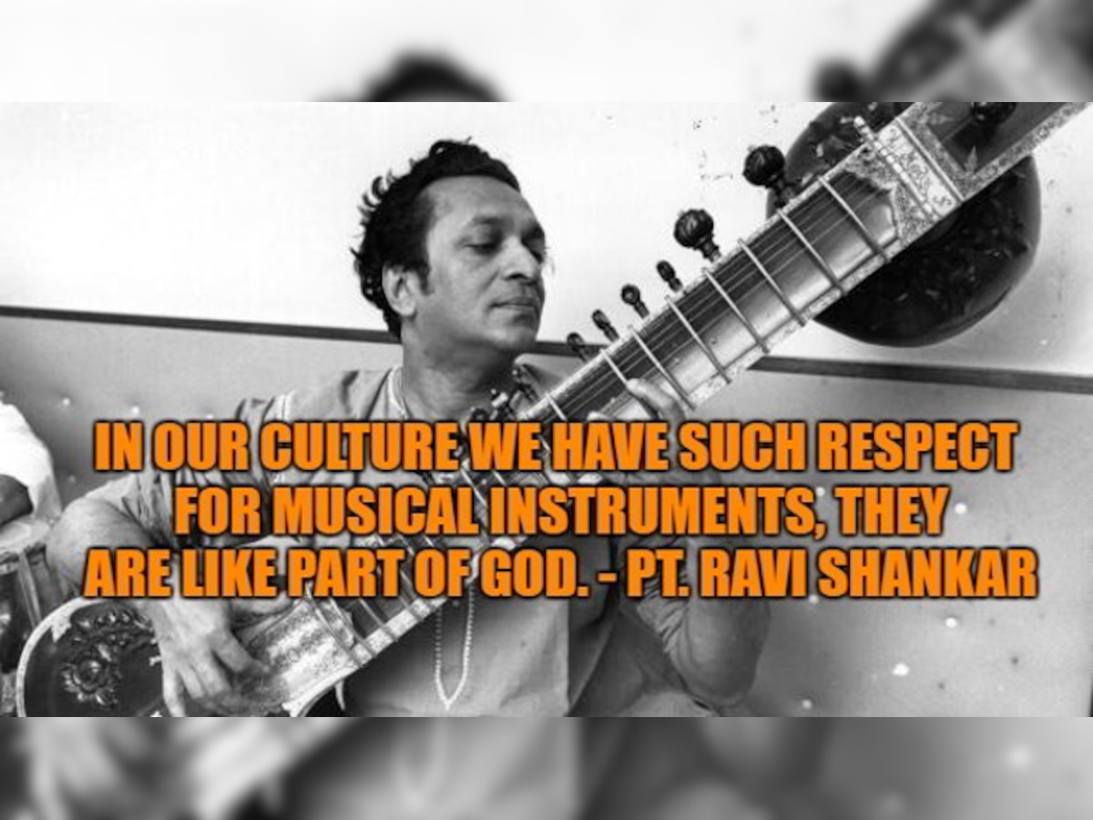 Pandit Ravi Shankar tribute Top 7 quotes by the sitar maestro