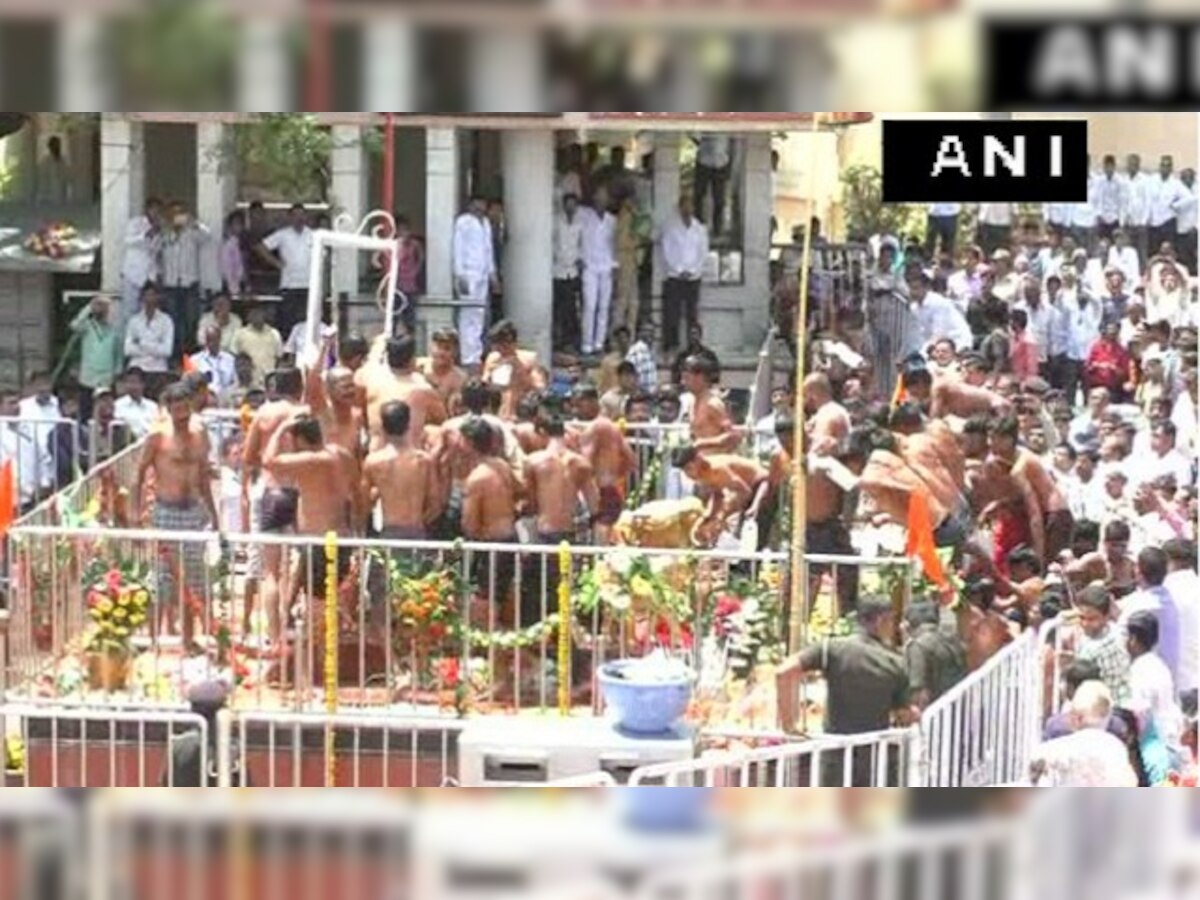 Shani Shingnapur temple trust allows all devotees including women to enter into inner sanctum