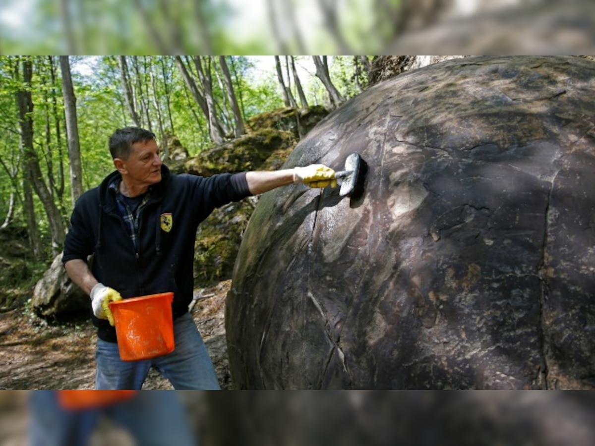 Discovery of a giant sphere in the forests of Bosnia astounds archaeologists