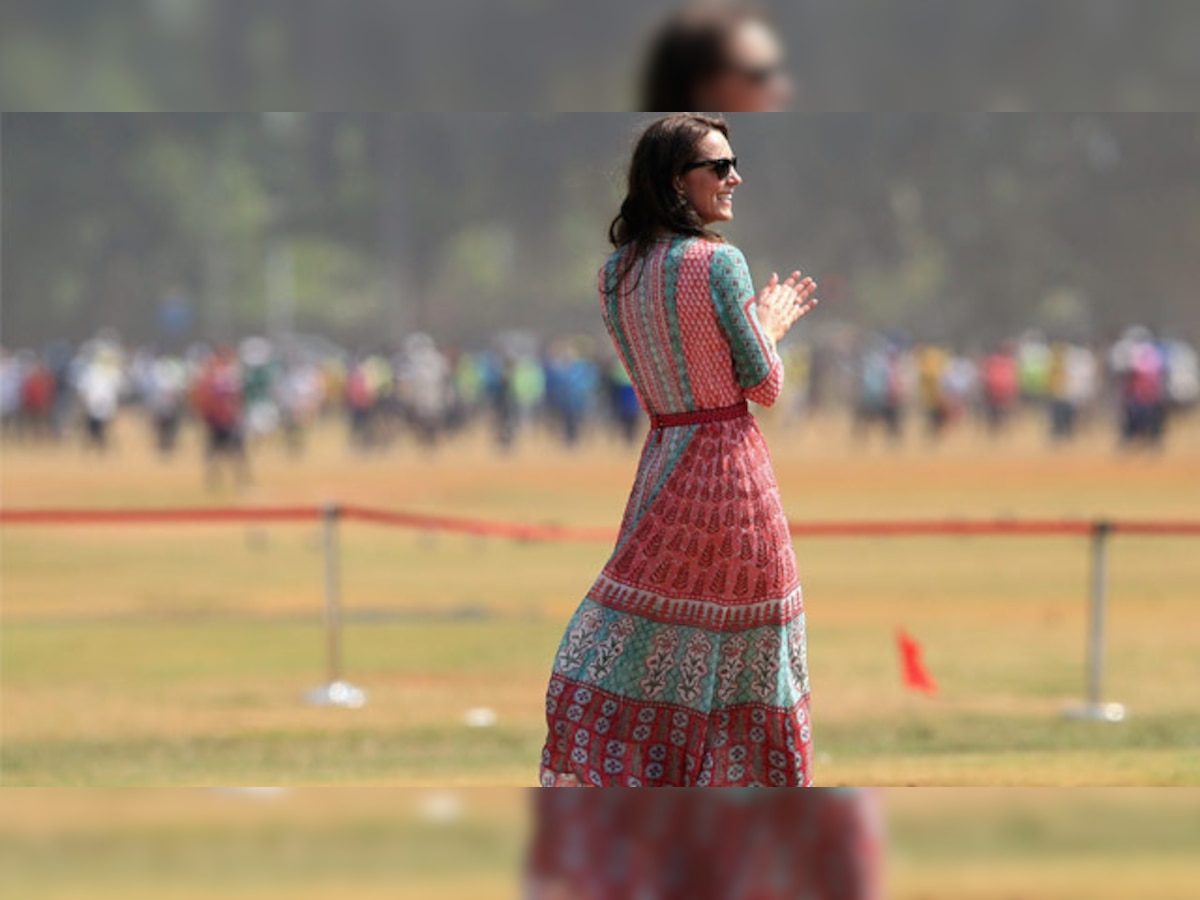 Royal crash: Anita Dongre's website crashes after Kate Middleton wears her dress