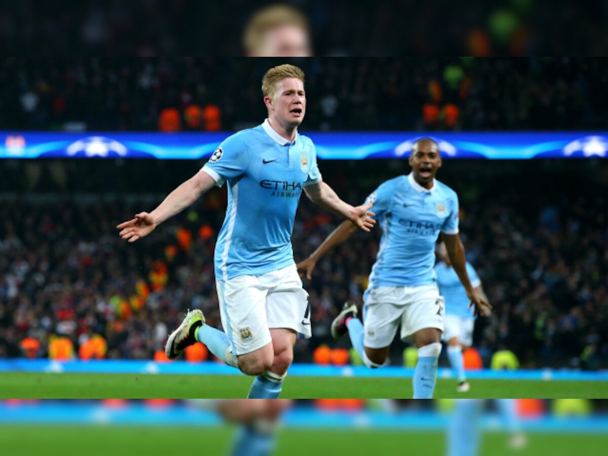 Champions League: Aguero misses penalty against PSG but De Bruyne's thunder strike helps Man City create history