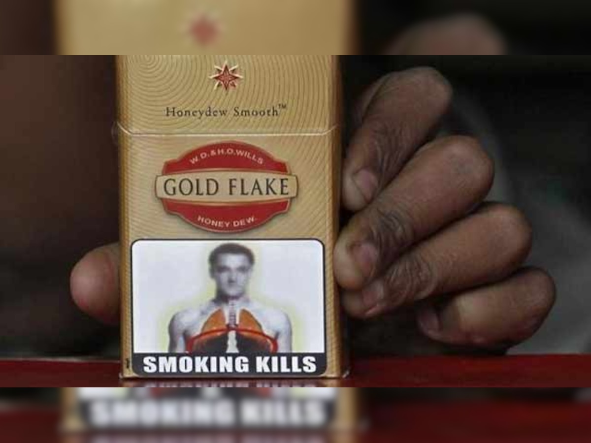 Gold Flake to get larger pictorial warning as company decides to comply with govt order