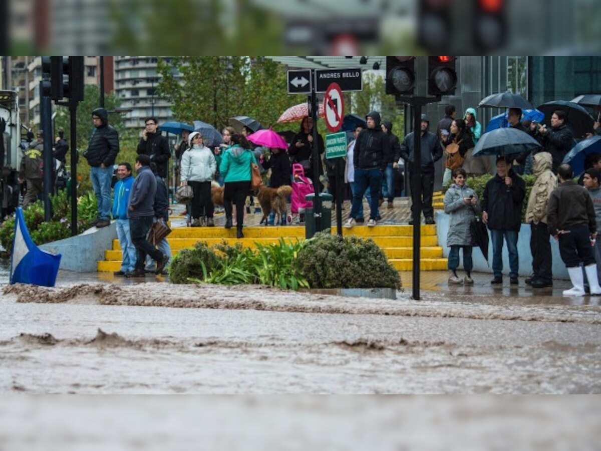 Chile rain leaves millions without water, closes copper mine