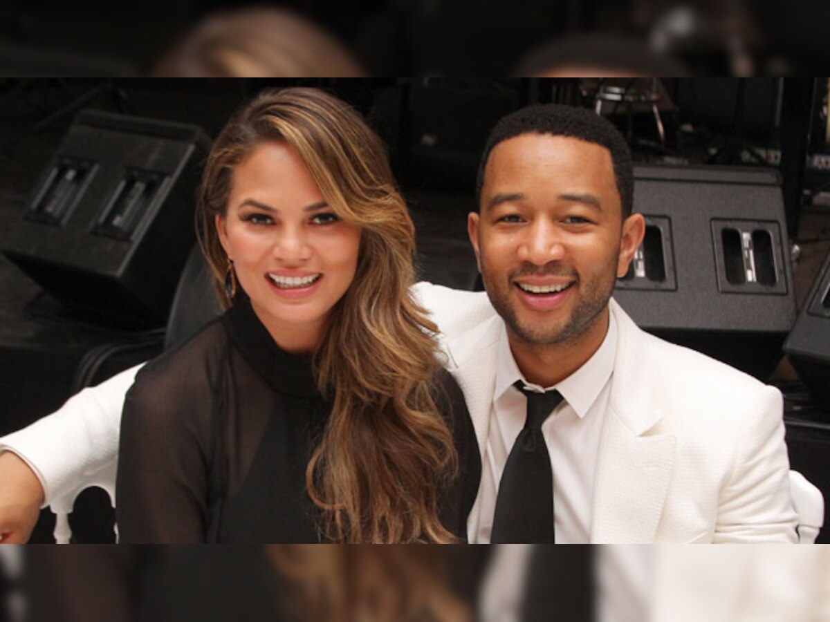 Model Chrissy Teigen shares first photo of daughter Luna