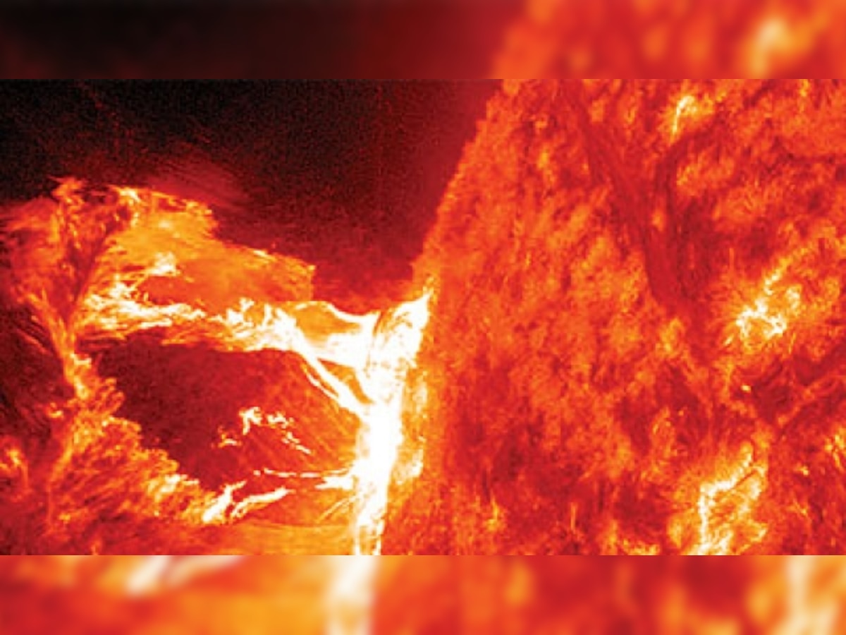 NASA missions measure solar flare from space