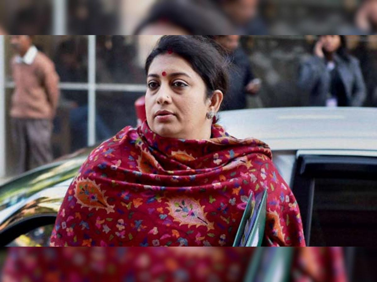 Smriti Irani announces child tracking system that can monitor children's progress in class