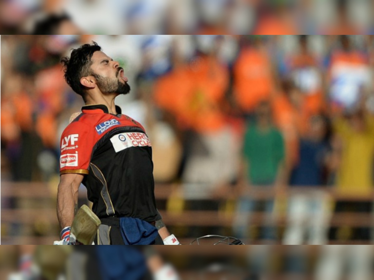 IPL 2016: Virat Kohli hits a century on Sachin's birthday, RCB fail to defend 180 against Gujarat