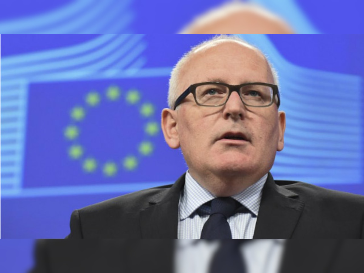 Tough standards for Turks' visa-free travel: EU's Frans Timmermans