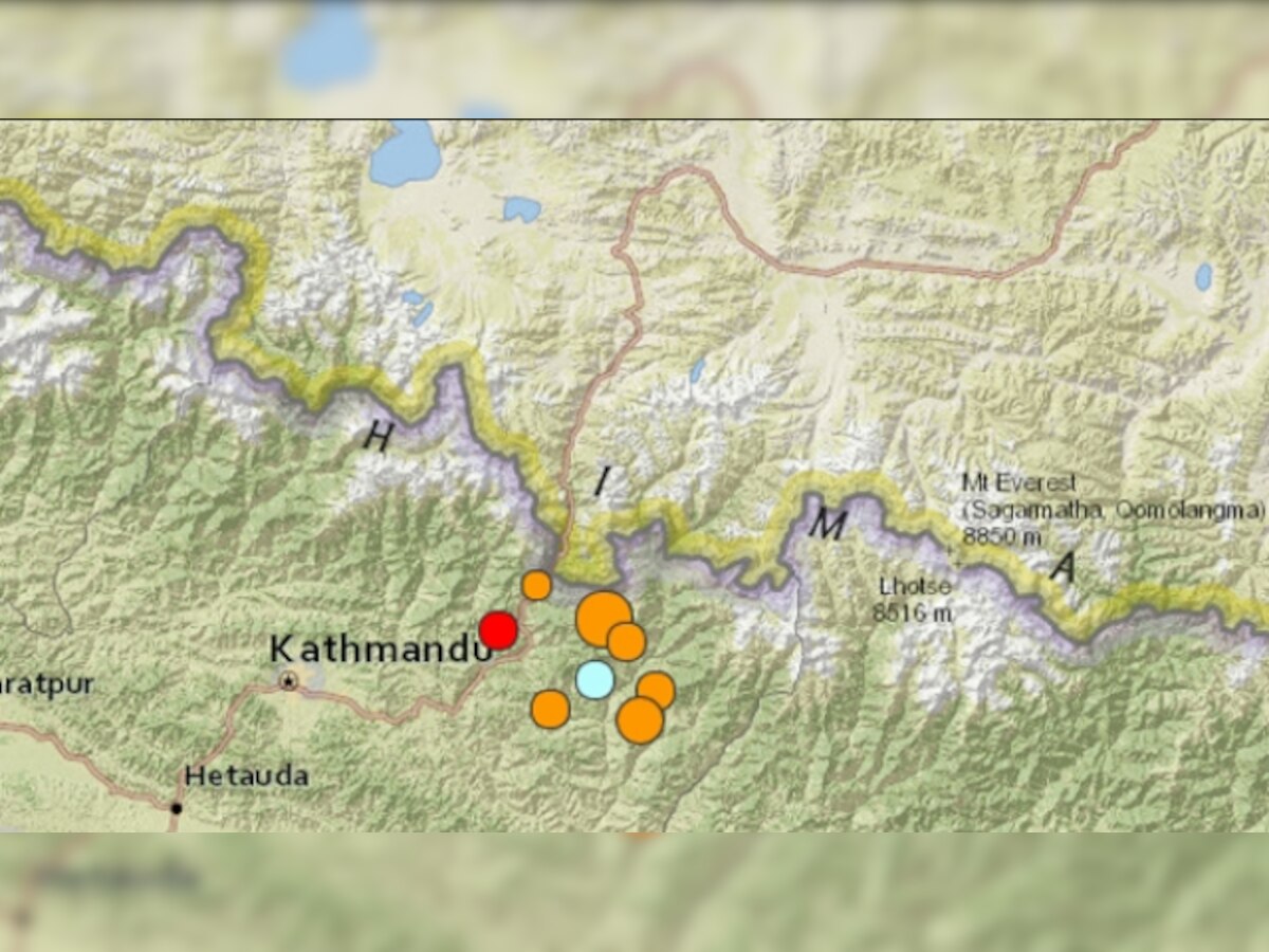 Fresh tremor of 4.4 magnitude jolts Nepal's Dhading district